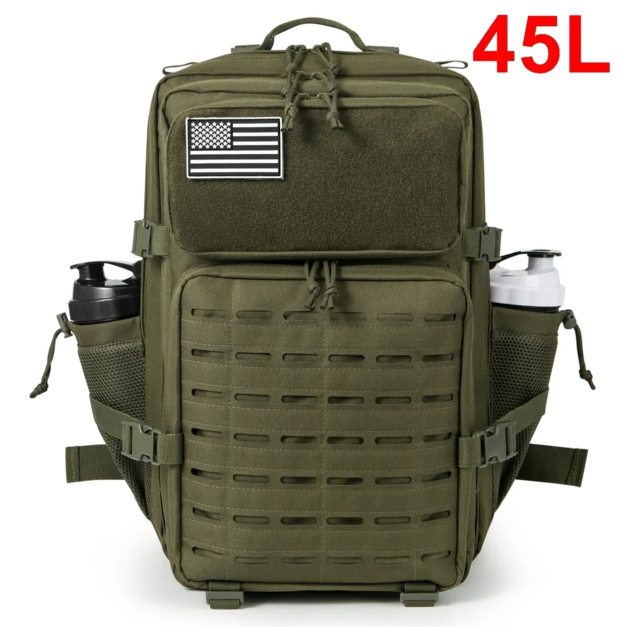 25L/45L Men’s and Women’s Tactical Backpacks , Outdoor Activities, Small School Backpacks with Water Bottle Holder