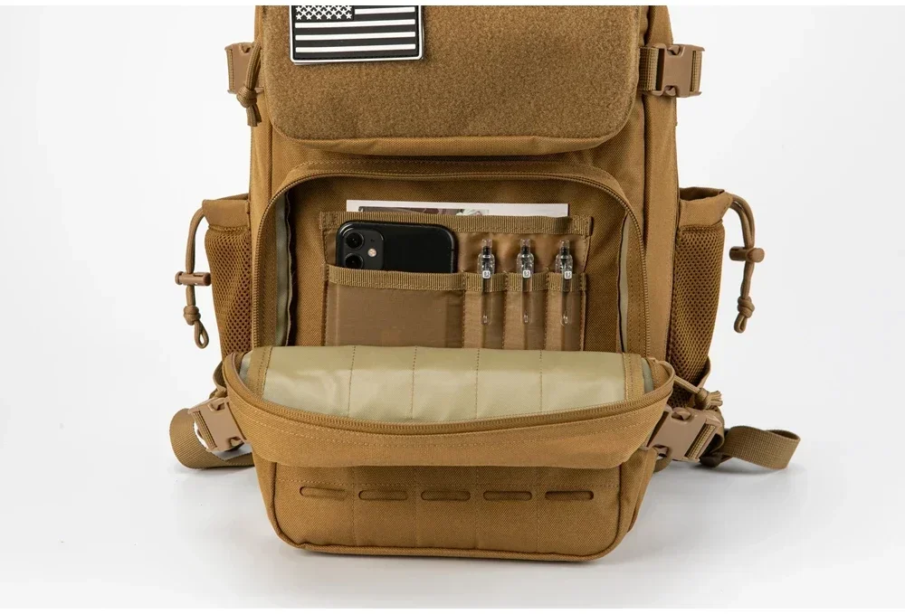 25L/45L Men’s and Women’s Tactical Backpacks , Outdoor Activities, Small School Backpacks with Water Bottle Holder