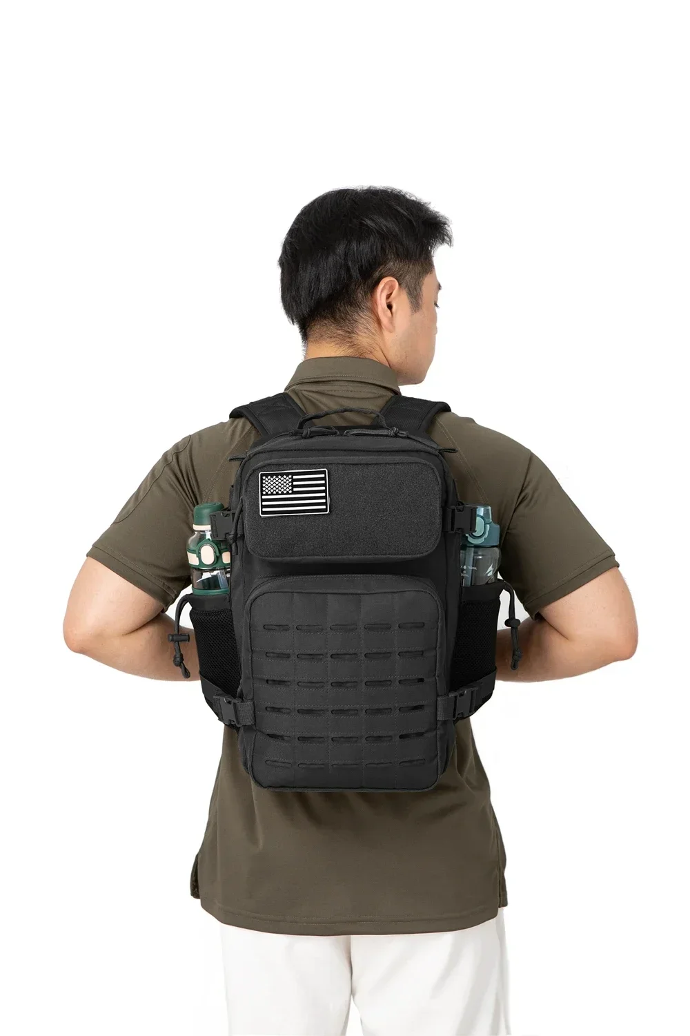 25L/45L Men’s and Women’s Tactical Backpacks , Outdoor Activities, Small School Backpacks with Water Bottle Holder