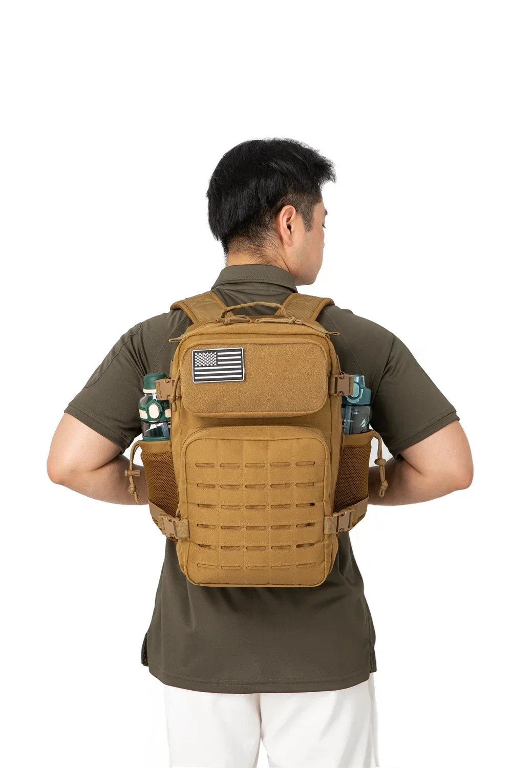 25L/45L Men’s and Women’s Tactical Backpacks , Outdoor Activities, Small School Backpacks with Water Bottle Holder